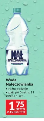 Woda Nałęczowianka promocja w Makro