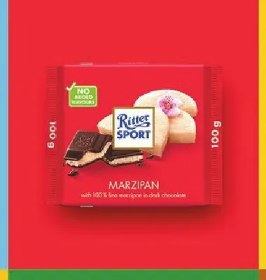 Czekolada Ritter Sport Marzipan promocja w Selgros