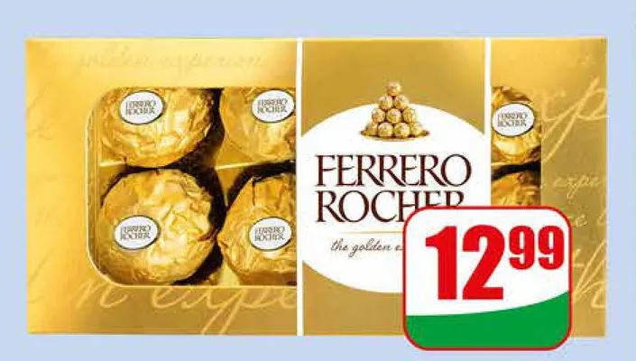 Bombonierka Ferrero Rocher promocja w Dino