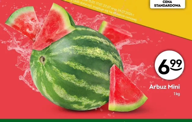 Arbuz Mini promocja w Żabka