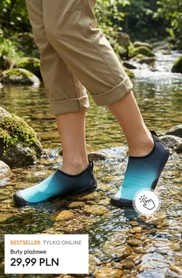 Buty plażowe promocja w Sinsay