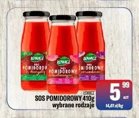 Sos pomidorowy Łowicz promocja w Tomi Markt