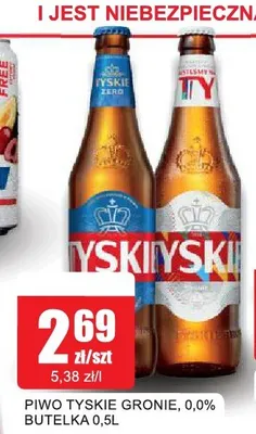 Piwo bezalkoholowe Tyskie promocja w Bingo