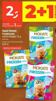 Napój Mokate Frozeneccino Pistachio Chill promocja w Dealz