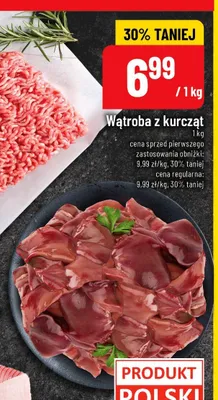 Wątroba z kurcząt promocja w POLOmarket