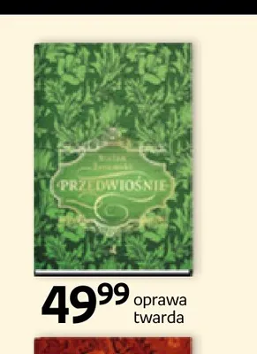 Książka Przedwiośnie oprawa twarda promocja w Empik