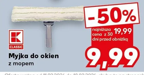 Myjka do okien z mopem promocja w Kaufland