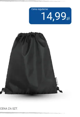 Worek na obuwie czarny Kayokki promocja w Smyk