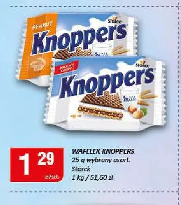 Wafelek Knoppers promocja w Chorten