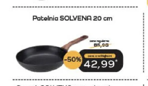 Patelnia Solvena 20 cm Galicja promocja w Delikatesy Centrum