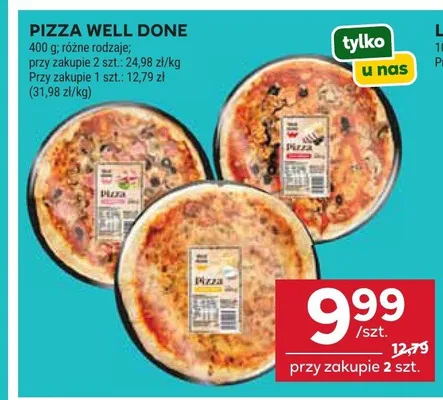 Pizza Well Done promocja w Stokrotka