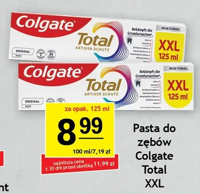 Pasta do zębów Colgate Total Original promocja w Gram Market