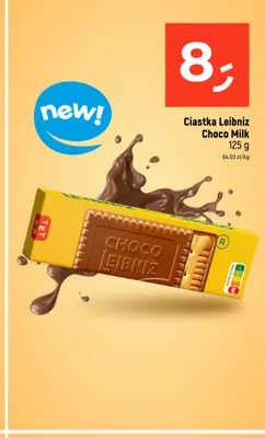 Ciastka Leibniz Choco Milk promocja w Dealz