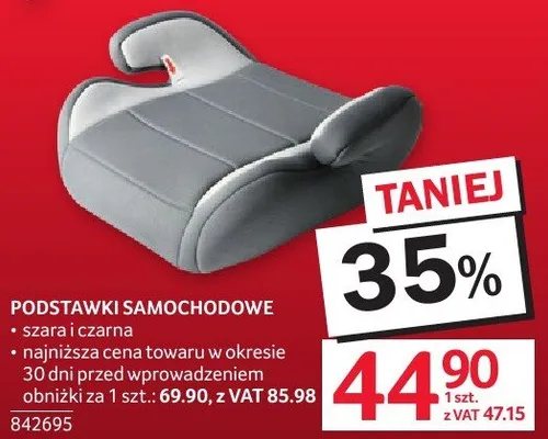Podstawki samochodowe promocja w Selgros