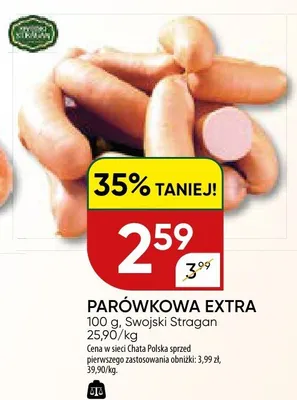 Parówkowa extra promocja w Chata Polska