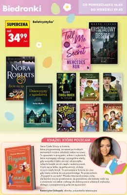 Książka beletrystyka Magiczne Drzewo Obrońca promocja w Biedronka