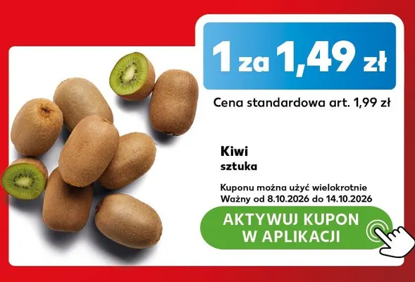 Kiwi promocja w Kaufland