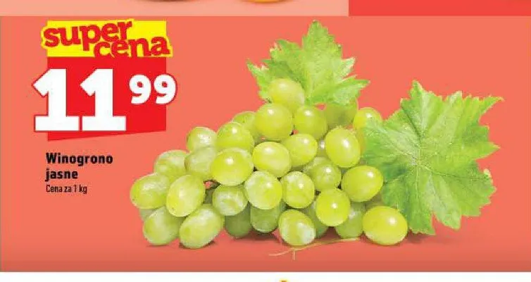 Winogrono jasne promocja w TOPAZ