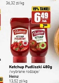 Ketchup pikantny Pudliszki 480 g promocja w API Market