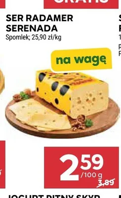 Ser Radamer Serenada promocja w Stokrotka