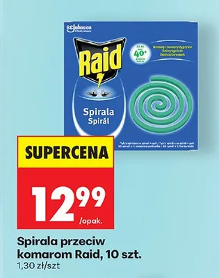 Spirala przeciw komarom promocja w Biedronka