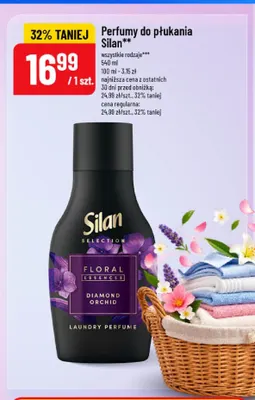 Perfumy do płukania Silan promocja w POLOmarket