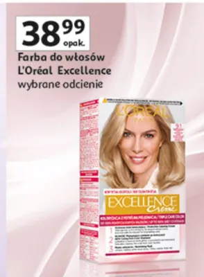 Farba do włosów Excellence promocja w Auchan