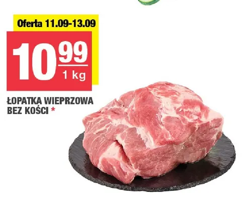 Łopatka wieprzowa bez kości promocja w SPAR