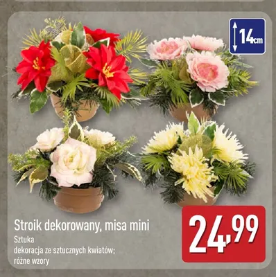 Stroik dekorowany misa mini promocja w Aldi