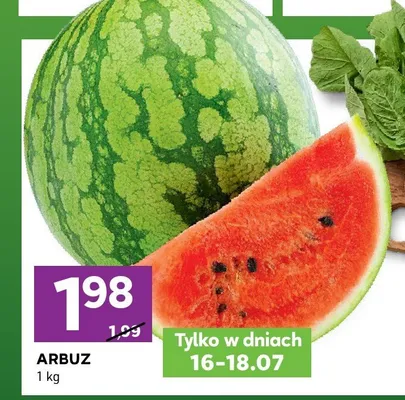 Arbuz promocja w Stokrotka