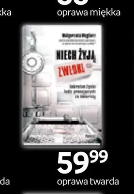 Książka Niech żyją zwłoki Małgorzata Węglarz promocja w Empik