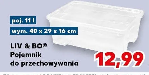 Pojemnik do przechowywania 4.5 l promocja w Kaufland