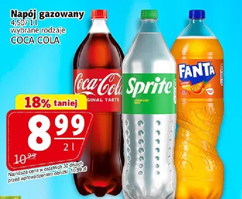 Napój gazowany Coca Cola promocja w Prim Market