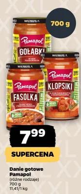 Danie gotowe Pamapol Gołąbki promocja w Netto