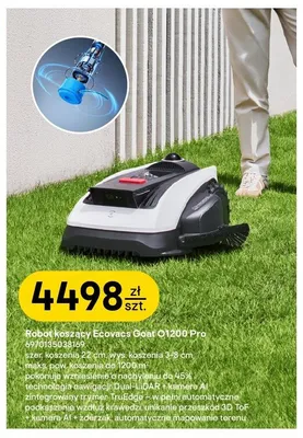Robot koszący Ecovacs Goat G1200 Pro promocja w Castorama