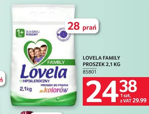 Proszek Lovela Family promocja w Selgros