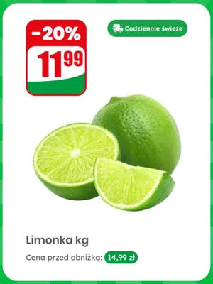 Limonka promocja w Dino