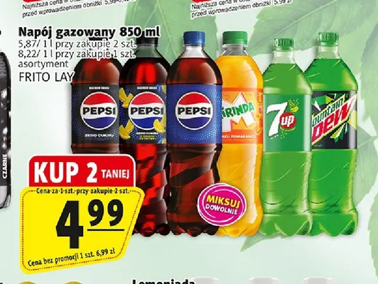 Napój gazowany Mountain Dew promocja w Prim Market