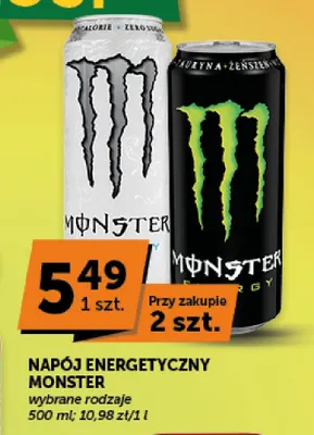 Napój energetyczny Monster Energy Ultra promocja w Euro Sklep