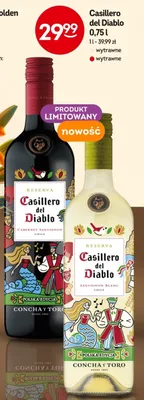 Wino Casillero del Diablo Cabernet Sauvignon wytrawne promocja w Żabka