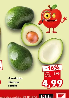 Awokado zielone promocja w Kaufland