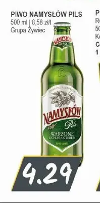 Piwo Namysłów Pils promocja w Słoneczko