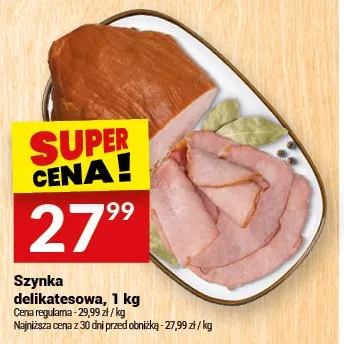 Szynka delikatesowa Białecki Wędzarnia promocja w Twój Market