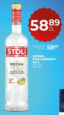 Wódka Stoli Premium promocja w Duży Ben