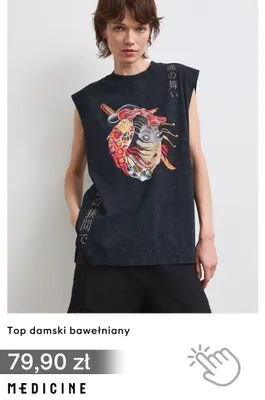 Top damski bawełniany Medicine promocja w Medicine