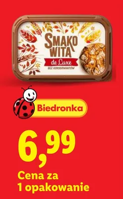 Margaryna Smakowita de Luxe promocja w Lidl