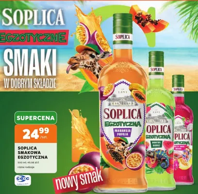 Likier Soplica Egzotyczna Kaktus Arbuz promocja w Stokrotka