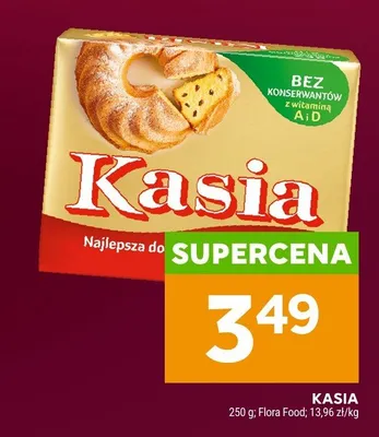 Margaryna Kasia promocja w Stokrotka