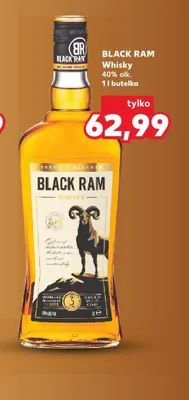 Whisky Black Ram promocja w Kaufland
