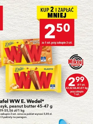 Wafel peanut butter promocja w LEWIATAN